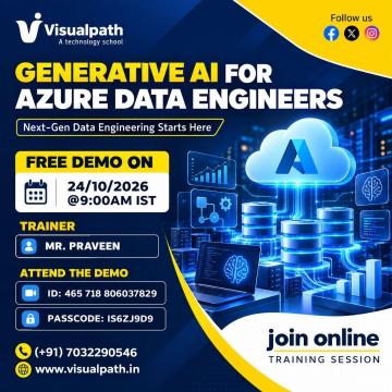 Generative AI Training for Azure Data Engineers | FREE Demo