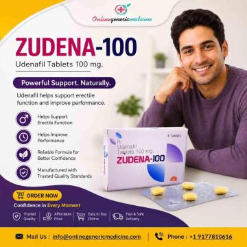 Zudena Tablet | Udenafil Zydena | onlinegenericmedicine