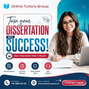Best Dissertation Help in Riyadh