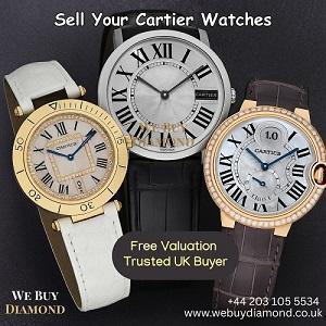 Sell Cartier Watches in London - Get the Best Price & Free Valuation