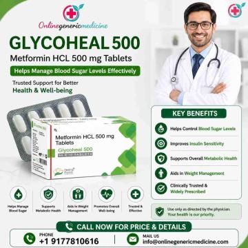 Glycoheal Tablet | Metformin Tablet | Metformin Price & Cost