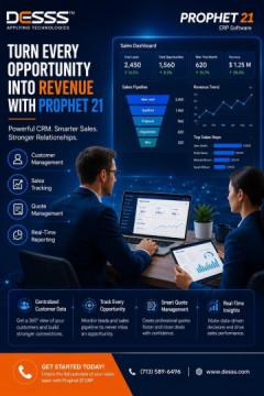 Prophet 21 ERP in Houston | Optimize Distribution Operations & Business Growth