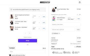 33% OFF Sitewide All Orders At Muscle Nation