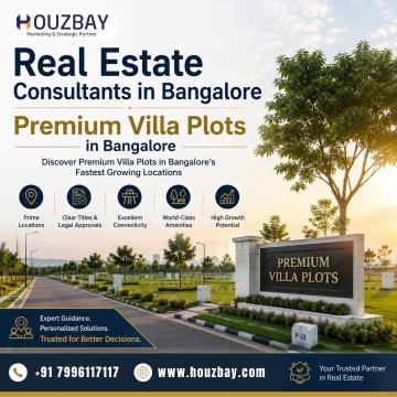 Real Estate Consultants in Bangalore | Premium Villa Plots in Bangalore