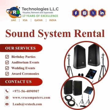 What Benefits Does Sound System Rental Offer Event Planners?