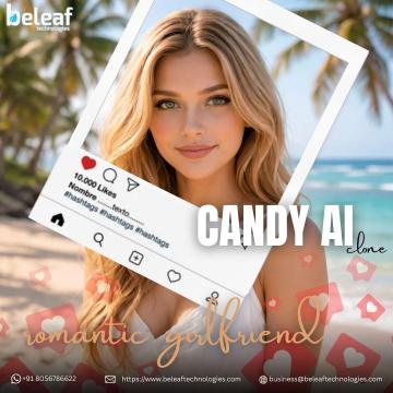 Bring romance, roleplay, and an AI girlfriend with a Candy AI clone