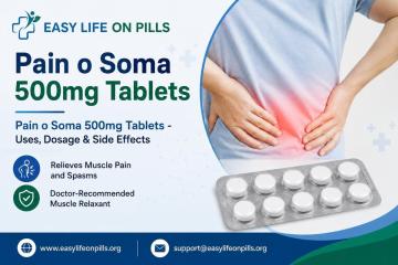 Pain-O-Soma 500mg Tablets - Uses, Dosage & Side Effects