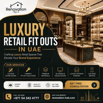 Luxury Retail Fit Outs in UAE
