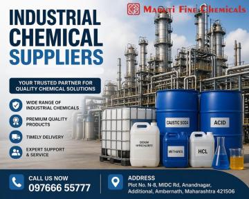 Trusted Chemical Supplier in Mumbai for Quality Chemicals