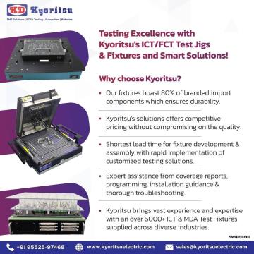 Trusted PCB Test Fixture Manufacturers – Kyoritsu Electric