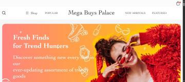 10% OFF All Your Purchases with Mega Buys Palace