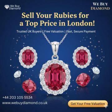 Sell Your Rubies Online in London — Get a Top Price