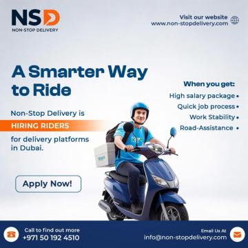 Part-Time Delivery Jobs in Dubai | Join Top Food Delivery Riders Today