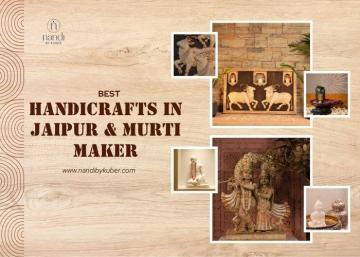 Best Handicrafts in Jaipur & Murti Maker: Nandi By Kuber
