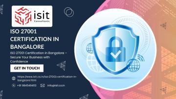 ISO 27001 Certification in Bangalore – Expert ISMS Consulting