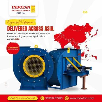 Leading Centrifugal Fan Manufacturers in India – Engineered Performance Delivered Across Asia