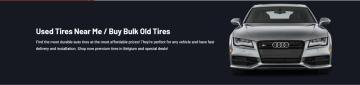 Looking for a trusted used tire dealer near me?