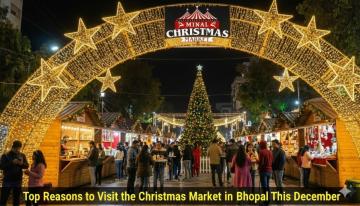 Minal Christmas Market Minal Shopping street