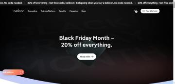 Bellicon Black Friday 2025: 20% OFF Sitewide + Extra $20