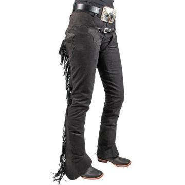 Leather Cowboy Chaps Built for Riding and Durability