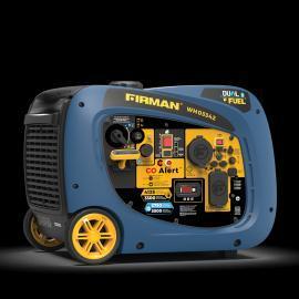 FIRMAN Dual Fuel Inverter Portable Generator – 4125W Electric Start with CO ALERT