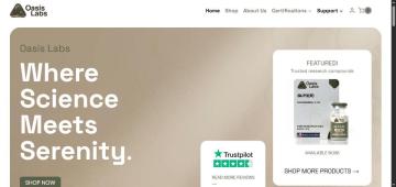 30% OFF All Orders + Free Shipping at Oasis Labs