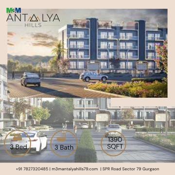 M3M Antalya Hills located in SPR Road Sector 79 Gurgaon