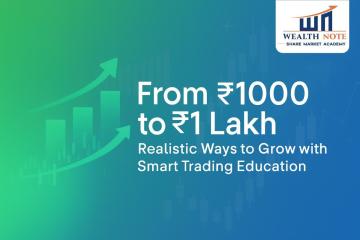 How Your ₹1000 Can Become ₹1 Lakh with Smart Trading Education