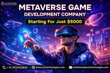Build Your Metaverse Game with Osiz Technologies – For Just $5000