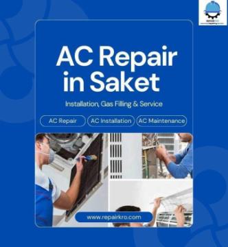 Professional AC Repair in Saket – Installation, Gas Filling & Service