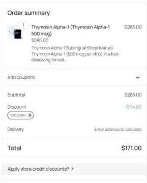 Up to 40% OFF All Products on Paramount Peptides