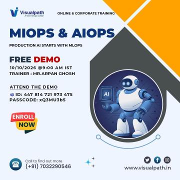 MLOps & AIOps Online Training | Free Live Demo | Visualpath