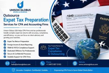 Outsource Expat Tax Preparation Services for CPA and Accounting Firms