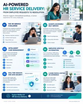 Wolken AI HR Service Delivery Software for Employee Support