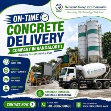 On-Time Concrete Delivery Company in Bangalore