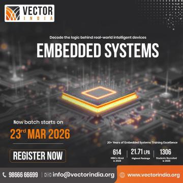 Embedded Systems Training in Bangalore | Vector India