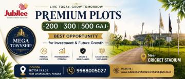 Premium Residential Plots from Jubilee Parkfields, New Chandigarh |