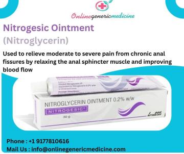 Nitrogesic Ointment (Nitroglycerin) | Rectiv – Anal Fissure Relief & Buy Online