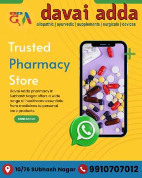 Best Pharmacy in Subhash Nagar – Davai Adda