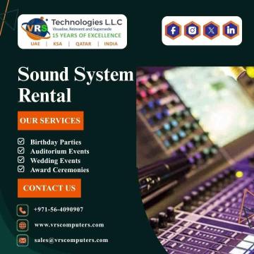 Where Can You Find Reliable Sound System Rental Services?