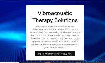 How Vibroacoustic Therapy Equipment is Changing the Way We Heal Naturally