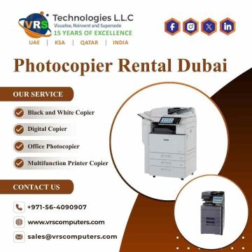 What Are the Benefits of Photocopier Rental Dubai Services?