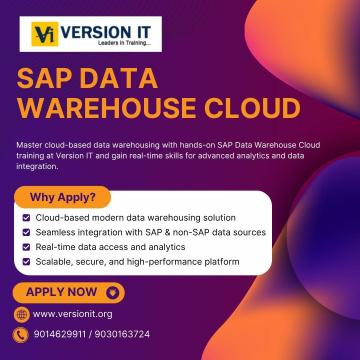 Unlock the Power of Data: Professional SAP Data Warehouse Cloud Training in Hyderabad by Version IT