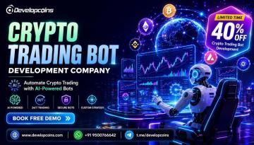 Turn AI-Powered Trading into Business Growth with a Crypto Trading Bot Development - Get 40% OFF