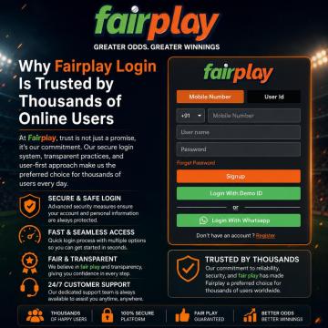 Why Fairplay Login Is Trusted by Thousands of Online Users