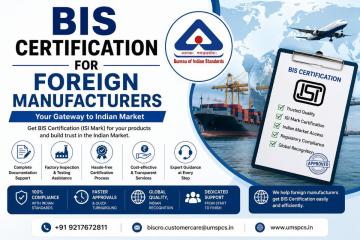 BIS Certification for Foreign Manufacturers