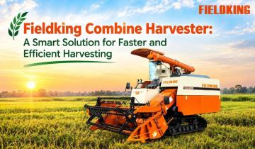 Combine Harvester by Fieldking