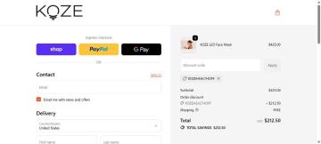 KOZE Health: 50% OFF Your Order + Free Shipping