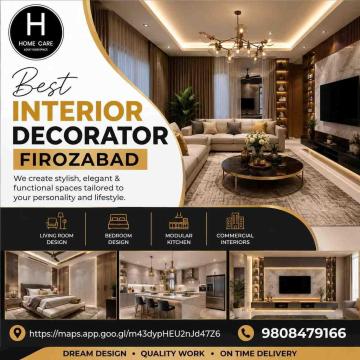 Modern Best Interior Decorator Firozabad for Homes & Offices