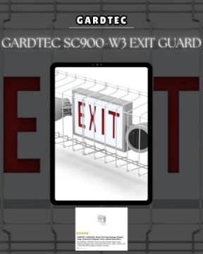 Heavy-Duty Exit Sign Guards for Emergency Signs | GardTec